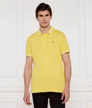 Рубашка поло Slim fit Tommy Jeans, желтый