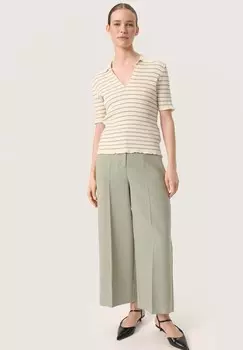 Рубашка поло SLLIDYA TEE Soaked in Luxury, белый