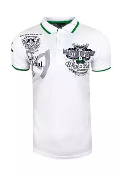 Рубашка-поло со стильными принтами RUSTY NEAL