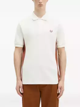 Рубашка поло со вставками Fred Perry, нейтральный