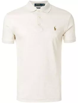 Рубашка-поло 'Soft-touch' Polo Ralph Lauren, бежевый