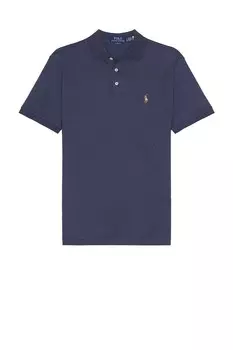 Рубашка-поло Soft Touch Polo Ralph Lauren, цвет Spring Navy Heather
