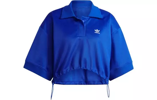 Рубашка поло Spice Girls Series женская, ярко-синяя Adidas Originals