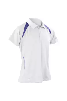 Рубашка поло Sports Team Spirit Performance Spiro, белый