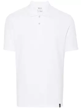Рубашка поло Spring High-Performance Boggi Milano, белый