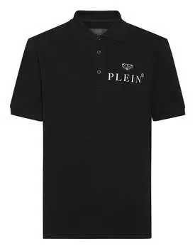 Рубашка поло SS Iconic Plein PHILIPP PLEIN, черный