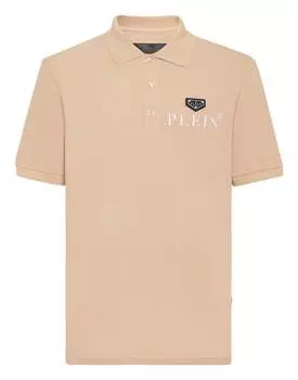 Рубашка поло SS Iconic Plein PHILIPP PLEIN, бежевый
