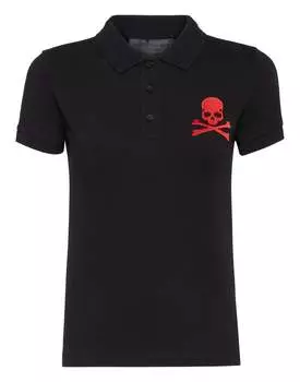 Рубашка поло SS PHILIPP PLEIN, черный
