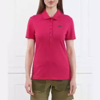 Рубашка поло стандартного кроя Aeronautica Militare, красный