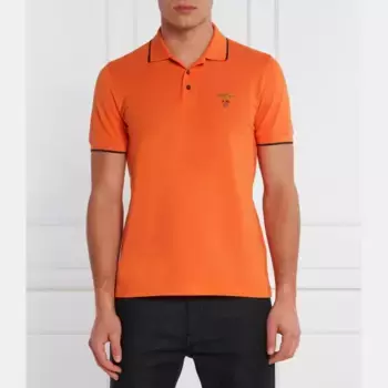 Рубашка поло стандартного кроя Aeronautica Militare, оранжевый
