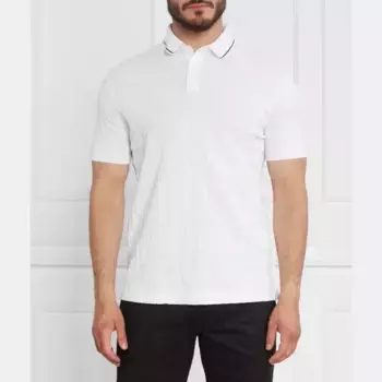 Рубашка поло стандартного кроя Armani Exchange, белый