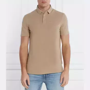 Рубашка поло стандартного кроя Armani Exchange, бежевый