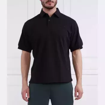 Рубашка поло стандартного кроя Armani Exchange, черный