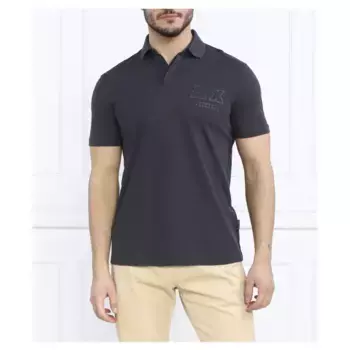Рубашка поло стандартного кроя Armani Exchange, синий