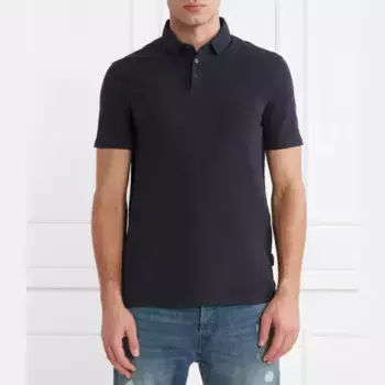 Рубашка поло стандартного кроя Armani Exchange, синий