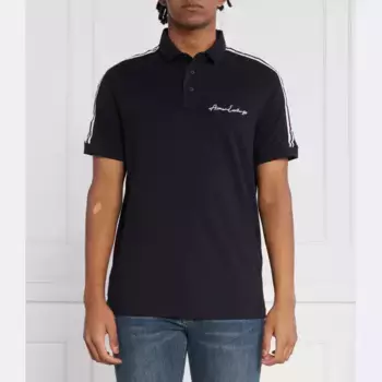 Рубашка поло стандартного кроя Armani Exchange, синий
