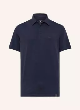 Рубашка поло стандартного кроя Boggi Milano, синий