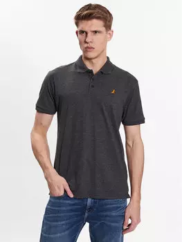 Рубашка поло стандартного кроя Brave Soul, серый