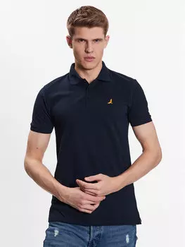 Рубашка поло стандартного кроя Brave Soul, синий