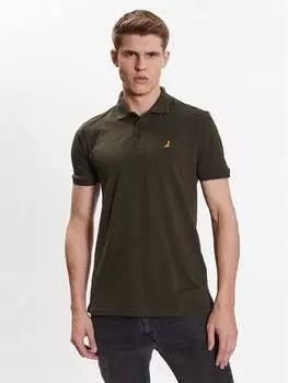 Рубашка поло стандартного кроя Brave Soul, зеленый