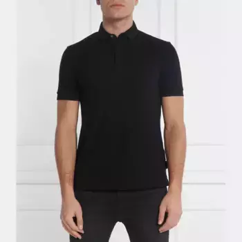 Рубашка-Поло стандартного кроя досада Armani Exchange, черный