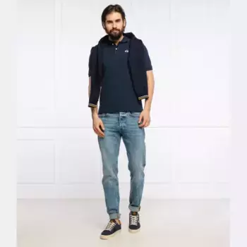 Рубашка-Поло стандартного кроя досада La Martina, синий