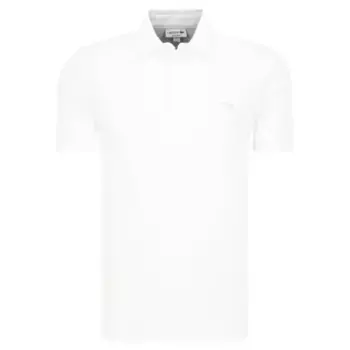 Рубашка-Поло стандартного кроя досада Lacoste, белый