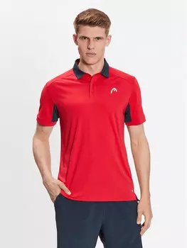 Рубашка поло стандартного кроя Head, красный