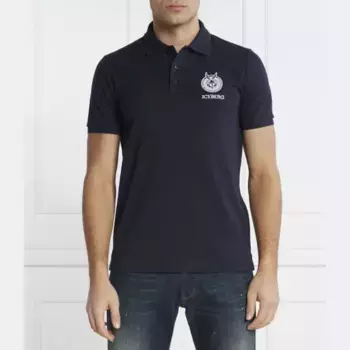 Рубашка поло стандартного кроя Iceberg, синий