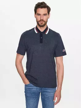 Рубашка поло стандартного кроя Jack&Jones, синий