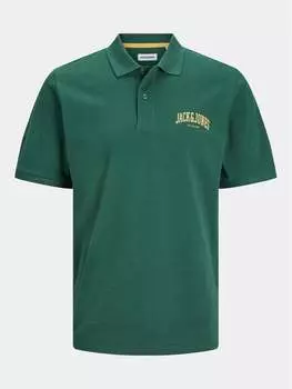 Рубашка поло стандартного кроя Jack&Jones, зеленый