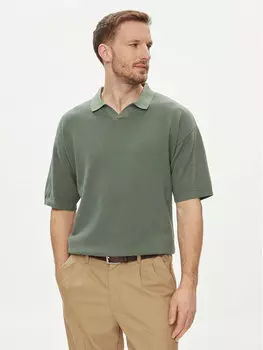 Рубашка поло стандартного кроя Jack&Jones, зеленый
