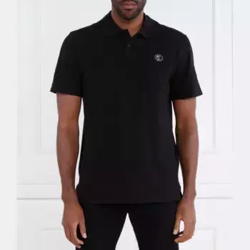 Рубашка поло стандартного кроя Just Cavalli, черный