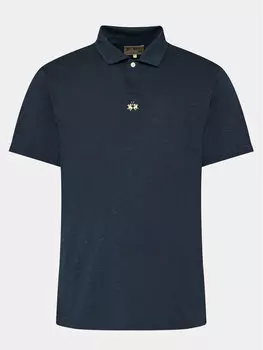 Рубашка поло стандартного кроя La Martina, синий