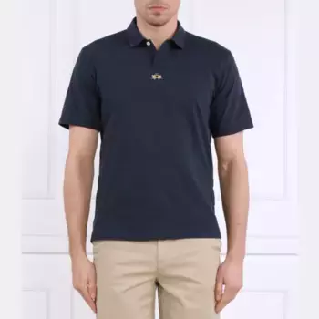 Рубашка поло стандартного кроя La Martina, синий