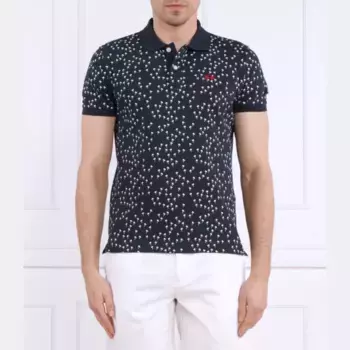 Рубашка поло стандартного кроя La Martina, синий