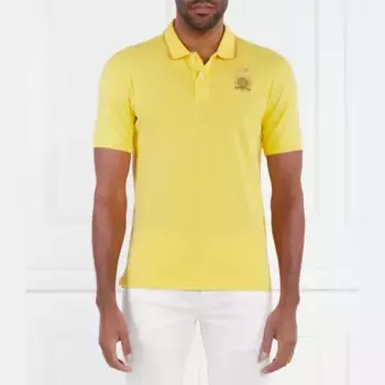 Рубашка поло стандартного кроя La Martina, желтый
