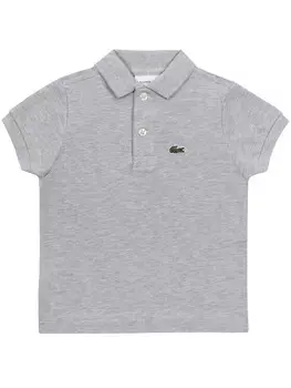 Рубашка поло стандартного кроя Lacoste, серый