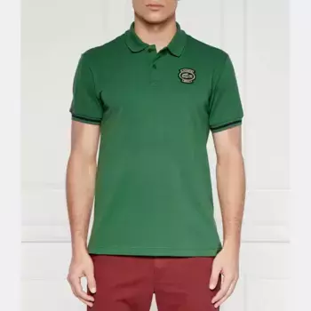 Рубашка поло стандартного кроя Lacoste, зеленый