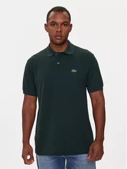 Рубашка поло стандартного кроя Lacoste, зеленый