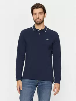 Рубашка поло стандартного кроя Lee, синий