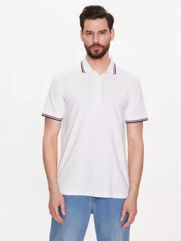 Рубашка поло стандартного кроя Lindbergh, белый