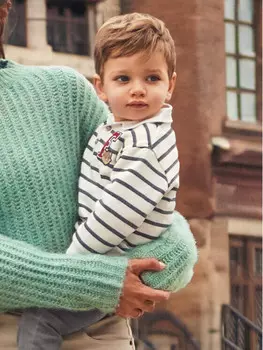 Рубашка поло стандартного кроя Mayoral, экрю