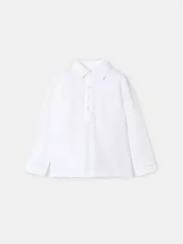 Рубашка поло стандартного кроя Mayoral, белый