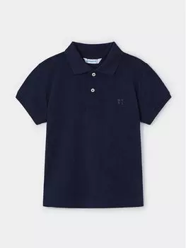 Рубашка поло стандартного кроя Mayoral, синий