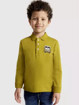 Рубашка поло стандартного кроя Mayoral, зеленый