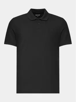 Рубашка поло стандартного кроя Mustang, черный