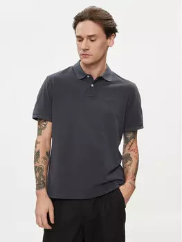 Рубашка поло стандартного кроя Pepe Jeans, синий