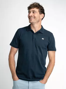 Рубашка поло стандартного кроя Petrol Industries, синий