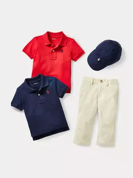 Рубашка поло стандартного кроя Polo Ralph Lauren, синий